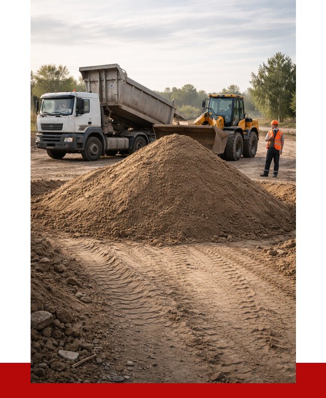 Купить песчаный грунт с доставкой в Ейске от 4329 р. | ПРОНЕРУДЕск