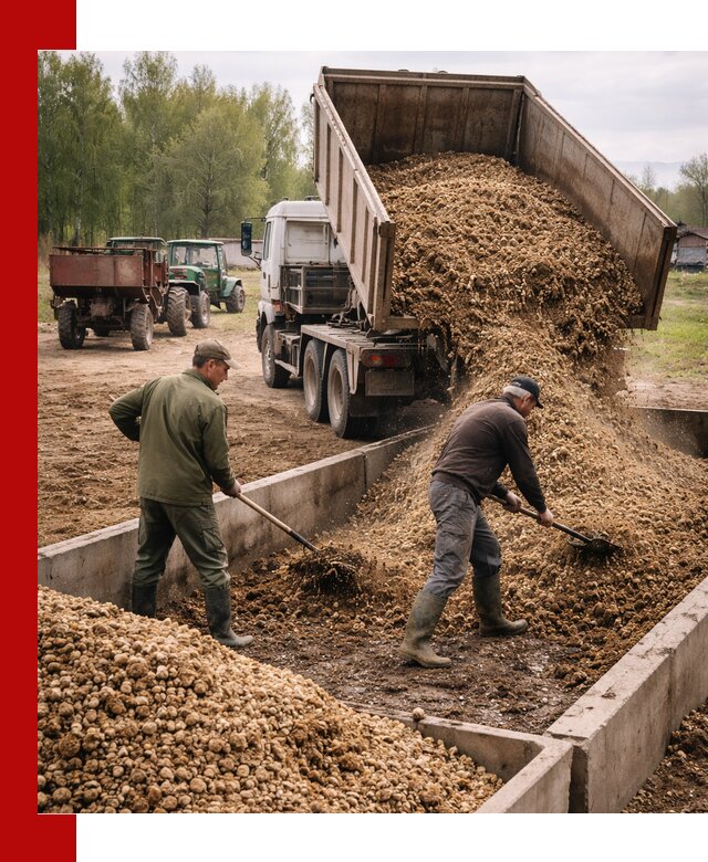 Куриный помет с доставкой в Ейске оптом и в розницу