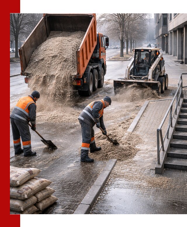 Поставка противогололедных материалов в Ейске