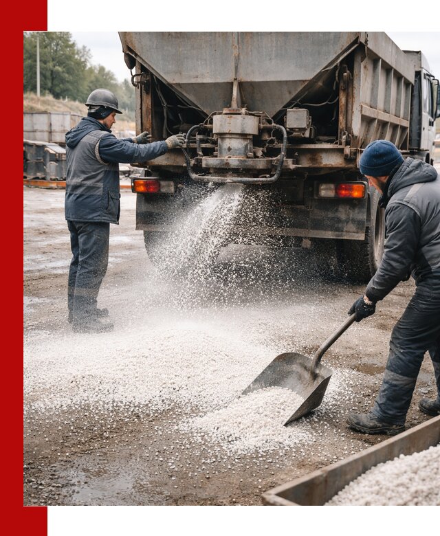 Доставка и продажа хлористого кальция в Ейске