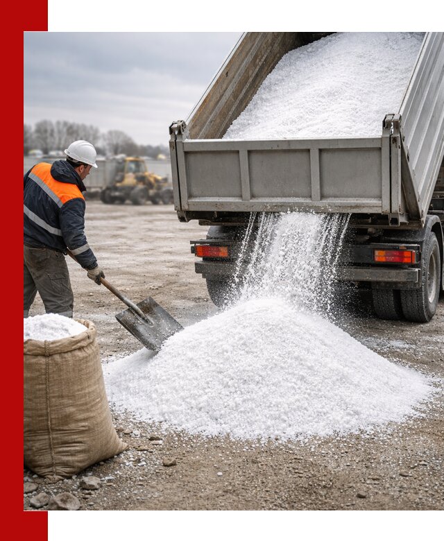 Поставка хлористого натрия оптом и в розницу в Ейске