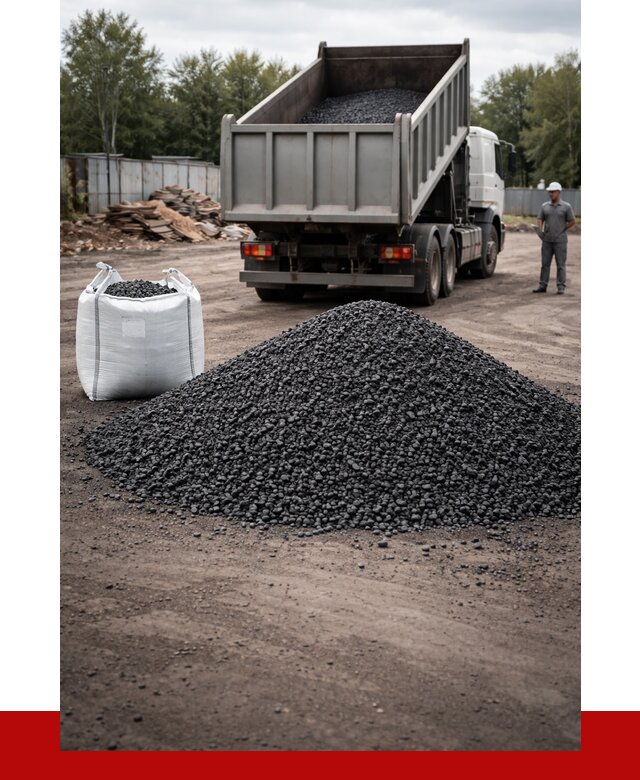 Купить уголь семечка с доставкой в Ейске от 8039 р. | ПРОНЕРУДЕск