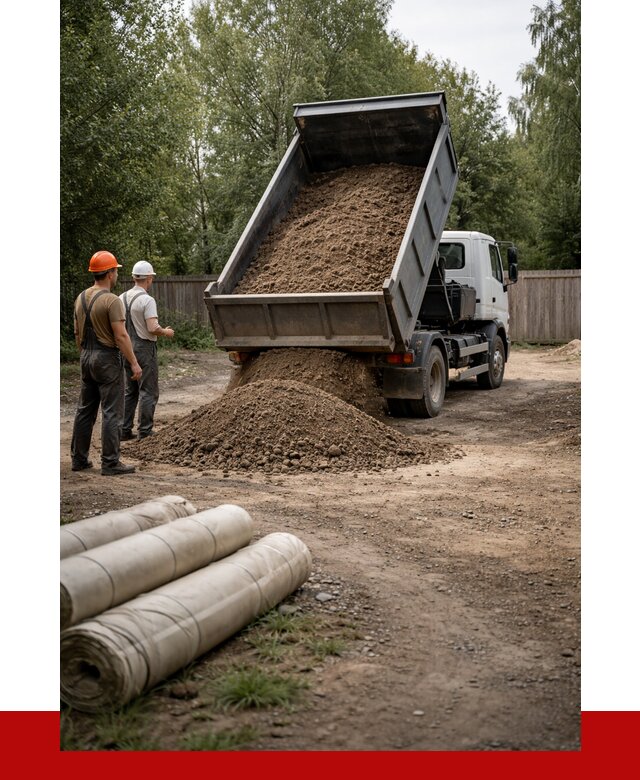Доставка сыпучих материалов самосвалом в [cvi] от 4329 р. | ПРОНЕРУДЕск