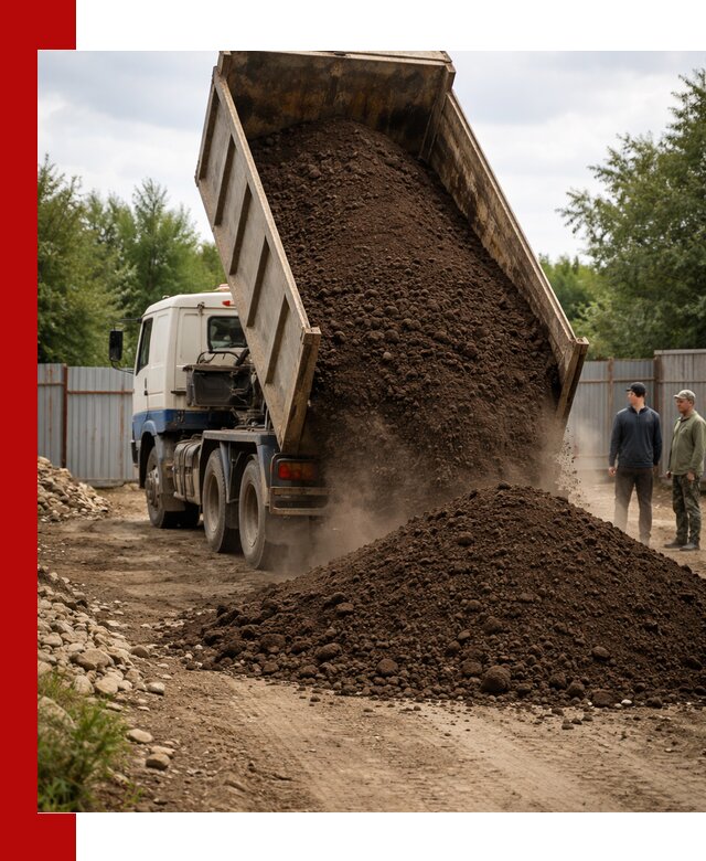 Доставка самосвалом 10 кубов в Ейске быстро и надёжно