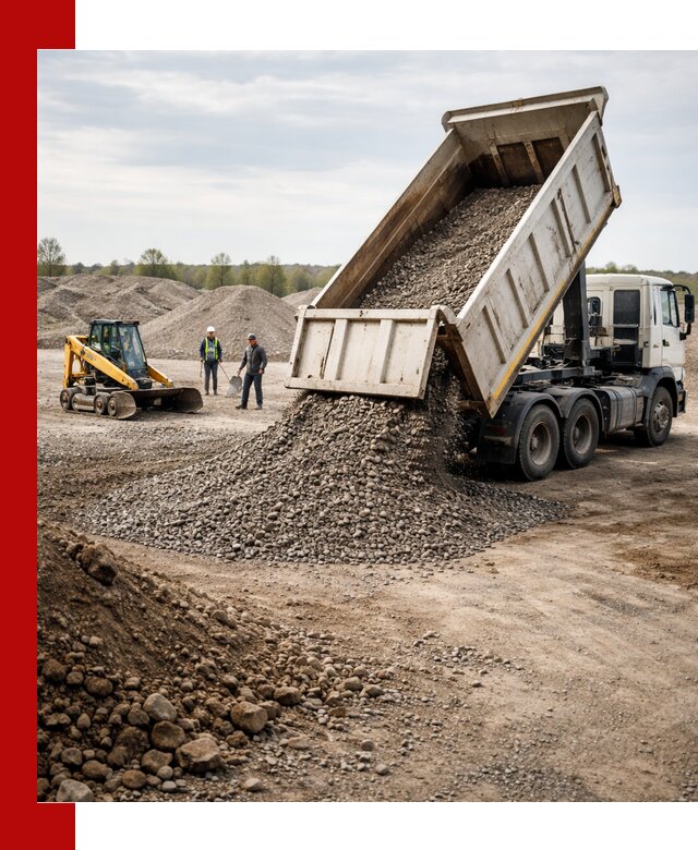 Доставка самосвалом 25 м³ в Ейске быстро и надежно