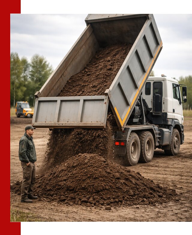 Аренда самосвала с водителем в Ейске для сыпучих грузов и навоза