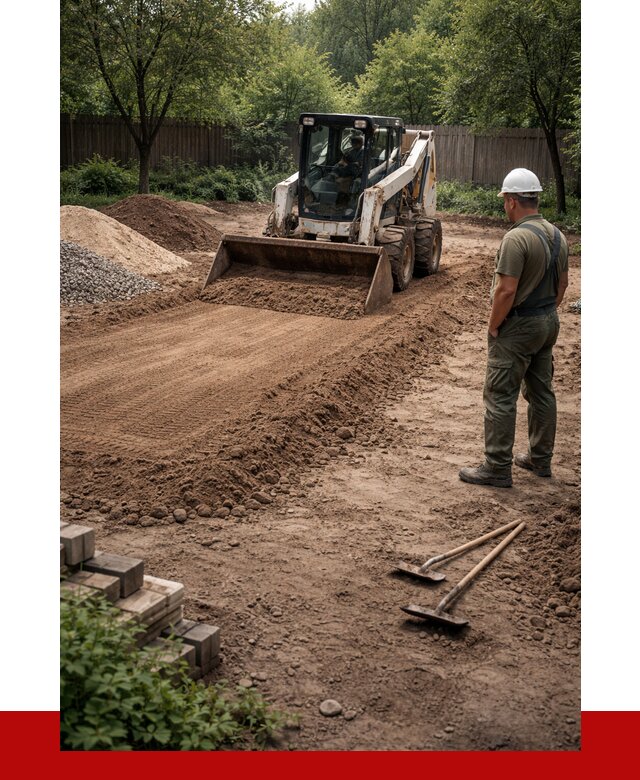 Выравнивание участка под ключ в Ейске от 3607 р. | ПРОНЕРУДЕск